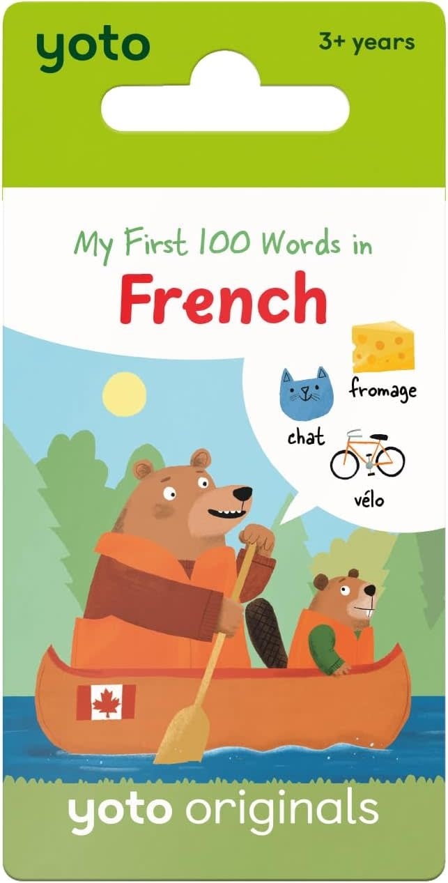 Yoto My First 100 Words in French Yoto audio card (5+)