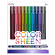 OOLY Color Sheen Metallic Colored Gel Pens - set of 12 (6+)