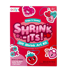 OOLY Shrink-Its DIY Shrink Art Kit - Hugs & Kisses (6+)
