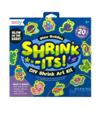 OOLY Shrink-Its DIY Shrink Art Kit - Glow Buddies (6+)
