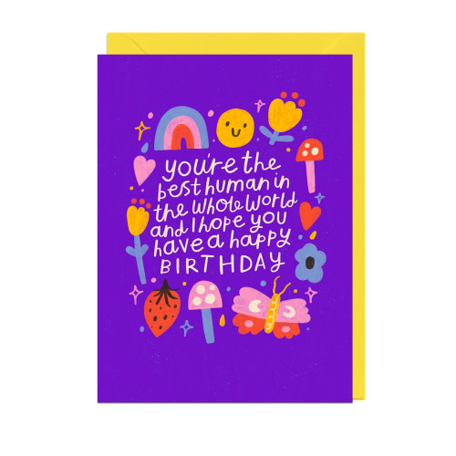 Jolly Awesome Youre The Best Human (card)