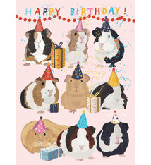 Calypso Cards Happy Birthday (Guinea Pig)