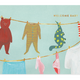 Half Penny Postage Welcome Baby (clothesline)