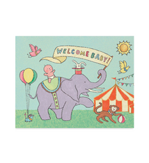 Half Penny Postage Welcome Baby (circus baby)