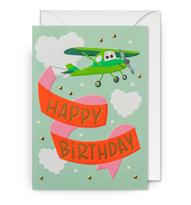 Lagom Design Happy Birthday (plane)