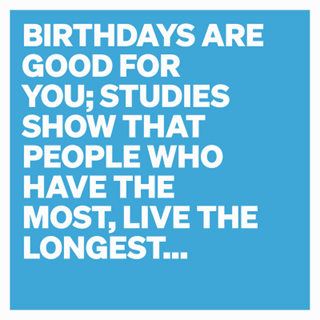 Half Penny Postage Birthdays are Good For You