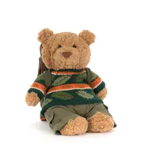 Jellycat Bartholomew Bear Hiking Outfit