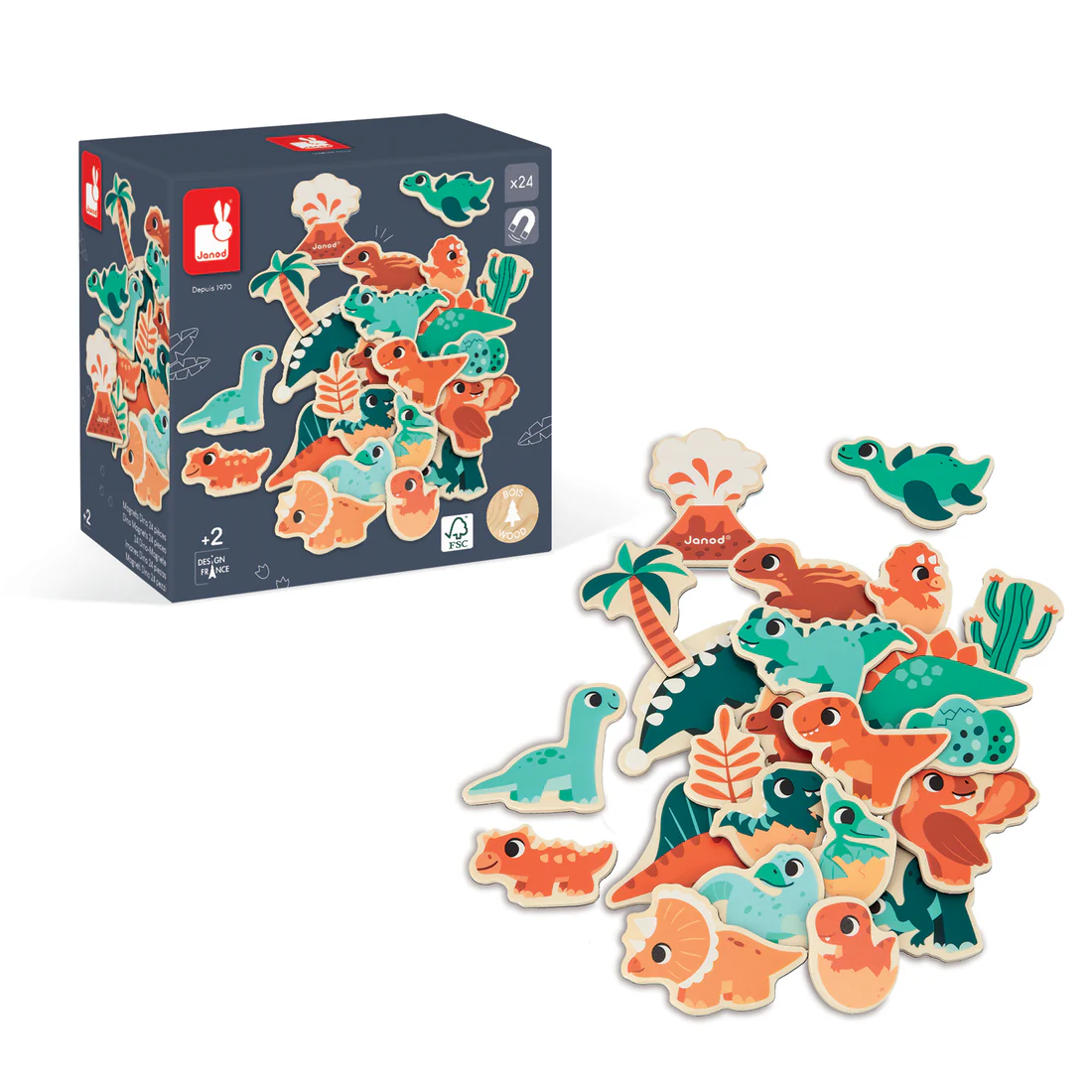 Janod Janod Wooden Magnet Sets (2+)