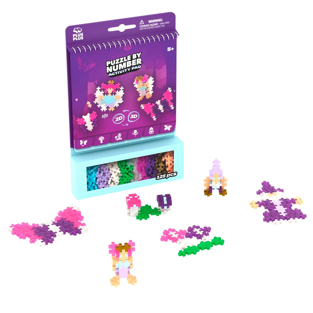 Plus Plus Plus Plus Puzzle By Number (5+)