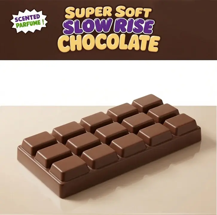 Handee Products Super Soft Slow Rise Chocolate (scented) (3+)