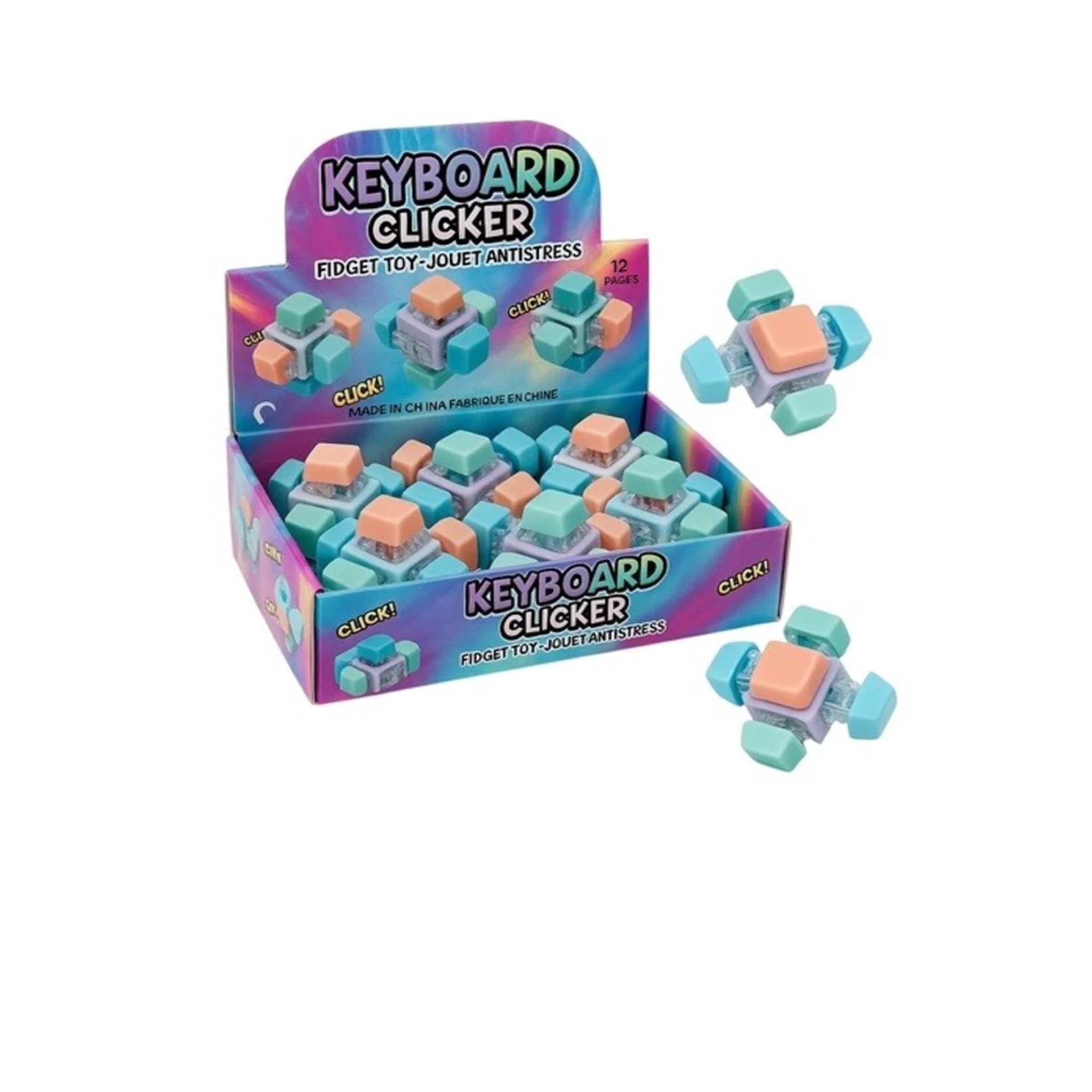 Handee Products Keyboard Clicker Fidget Toy (3+)