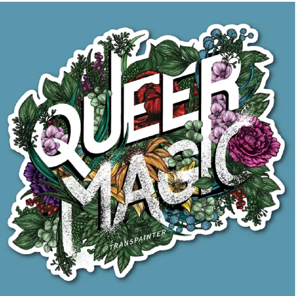 Transpainter Queer Magic sticker