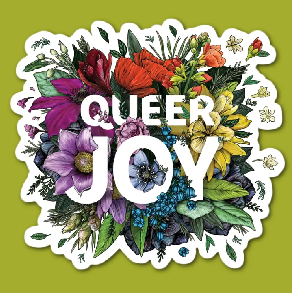 Transpainter Queer Joy sticker