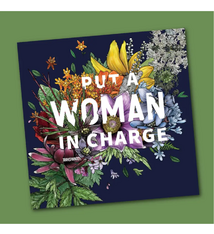 Transpainter Put a Woman in Charge sticker