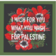 Transpainter I Wish For You What You Wish For Palestine sticker