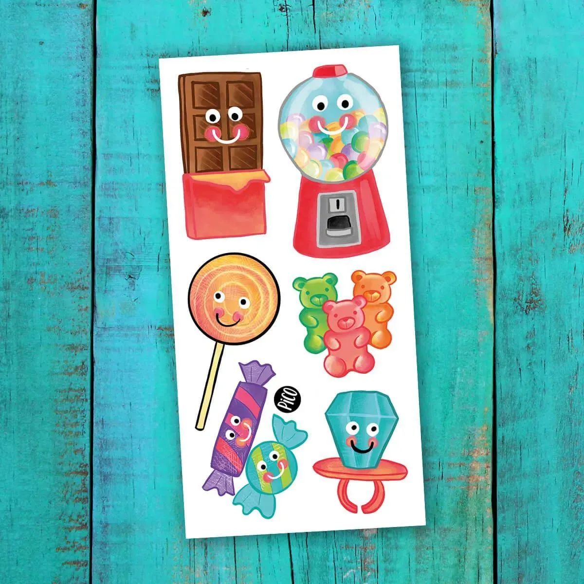 Pico Pico Temporary Tattoos