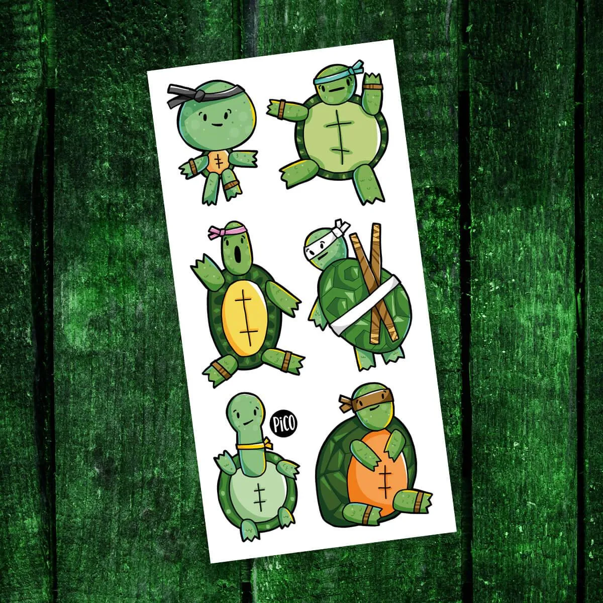 Pico Pico Temporary Tattoos