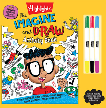Highlights The Imagine and Draw Activity Book (ages 6-9)
