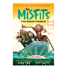 Random House Kids The Misfits: A Sea Monster Conundrum (Book 3, hardcover) by Lisa Yee (ages 8-12)