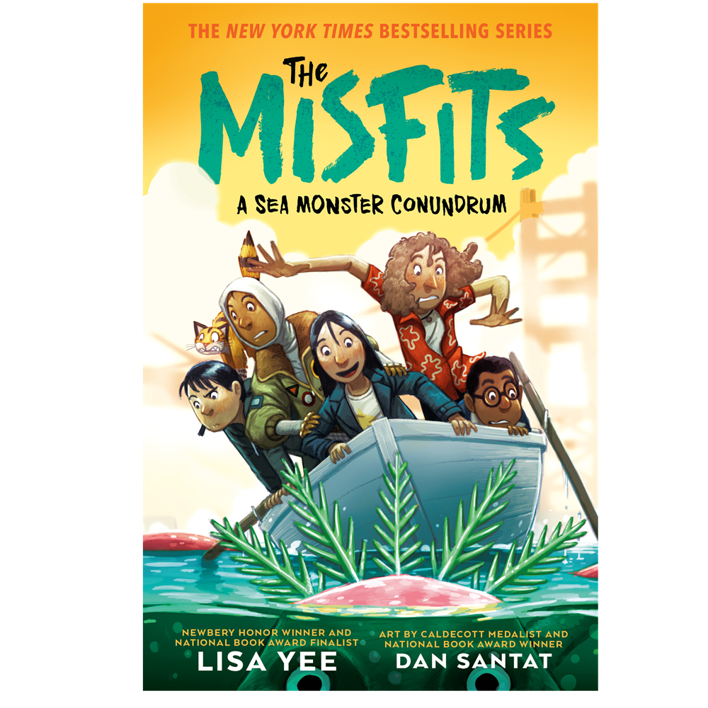 Random House Kids The Misfits: A Sea Monster Conundrum (Book 3, hardcover) by Lisa Yee (ages 8-12)