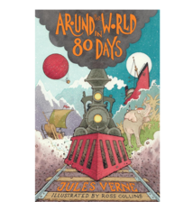 Alma Junior Classics Around the World in Eighty Days - Jules Verne (8+)