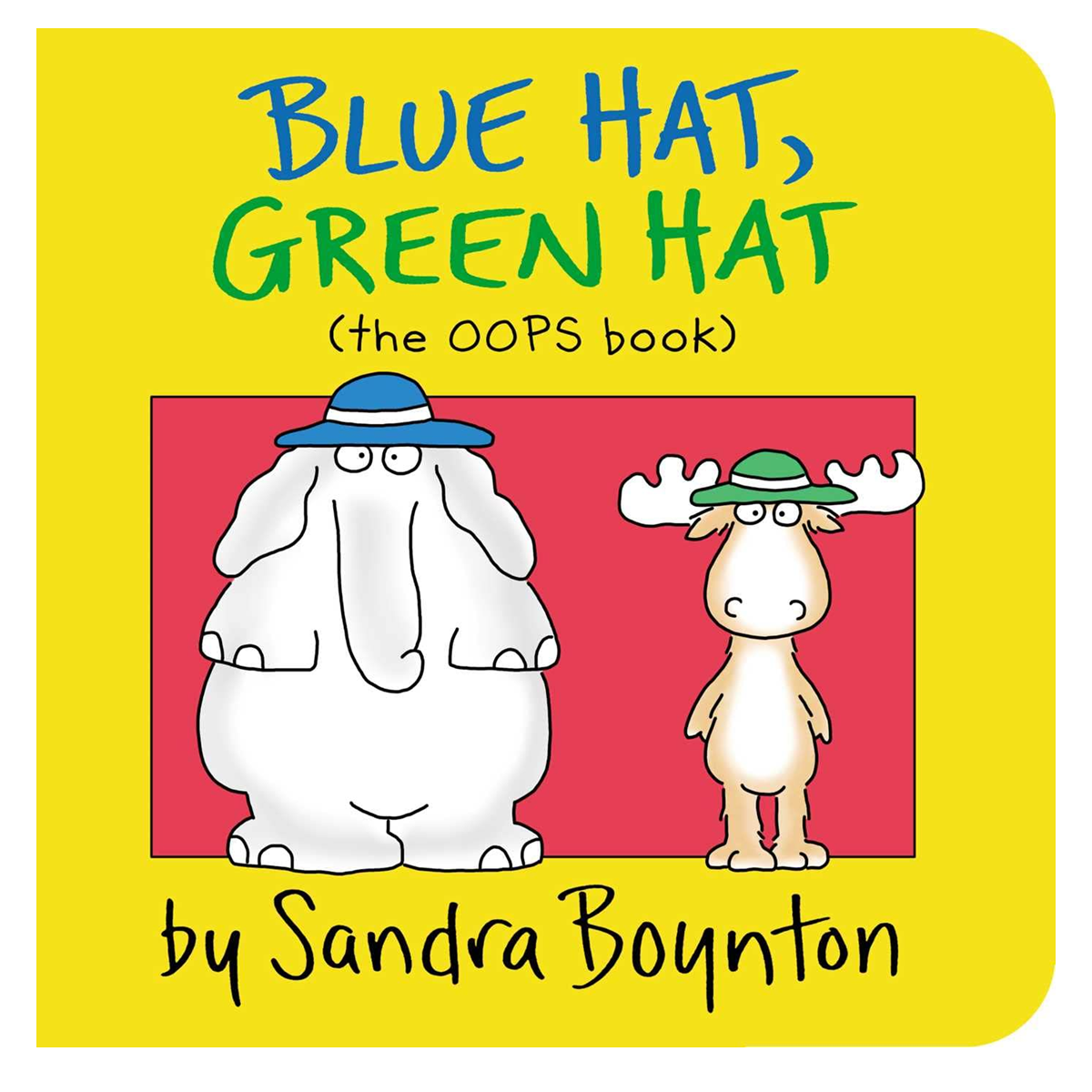 Simon & Schuster Blue Hat Green Hat - Sandra Boynton (0+)