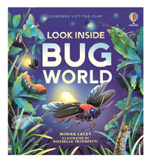 Usborne Usborne Lift-the-Flap Look Inside Bug World - Minna Lacey (5+)