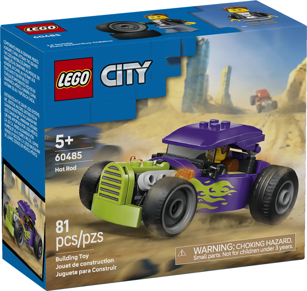 Lego Lego City Rides - Hot Rod #60485 (81pcs)