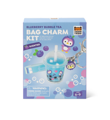 Tiger Tribe Blueberry Bubble Tea Bag Charm Kit (6+)