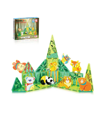 Picasso Tiles Forest Animal Magnetic Tiles Set - 26 pcs (3+)