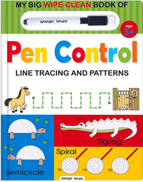 Shoebox My Big Wipe Clean Book of Pen Control (3+)