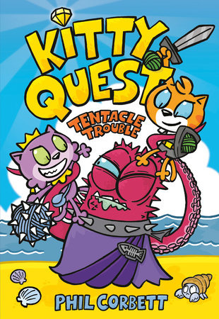 Razorbill Penguin Graphic Kitty Quest Graphic Novel by Phil Corbett (7-10yrs)