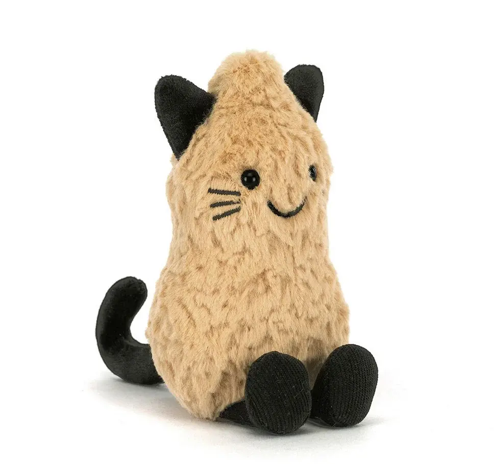 Jellycat Amuseables Peanut Cat Outfit