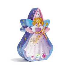 djeco Silhouette Puzzle (36 pcs) - Fairy (4+)