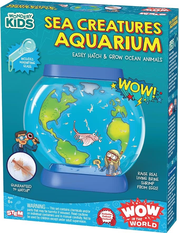 Wondery Kids Sea Creatures Aquarium by Wondery Kids (6+)