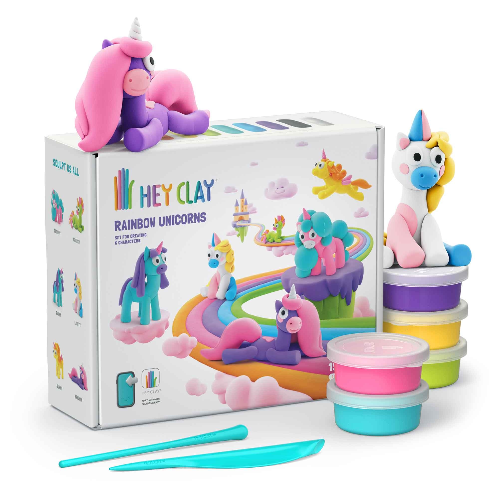 Playwell Hey Clay Set For Creating (230g) (3+)