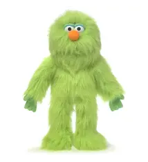 Silly Puppets Green Monster 14"