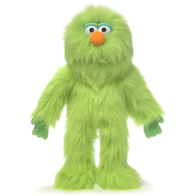 Silly Puppets Green Monster 14"