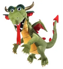 Silly Puppets Green Dragon 20"