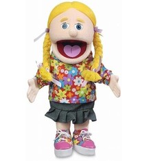 Silly Puppets Cindy  (peach skin) 14"