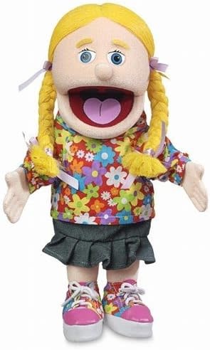 Silly Puppets Cindy  (peach skin) 14"