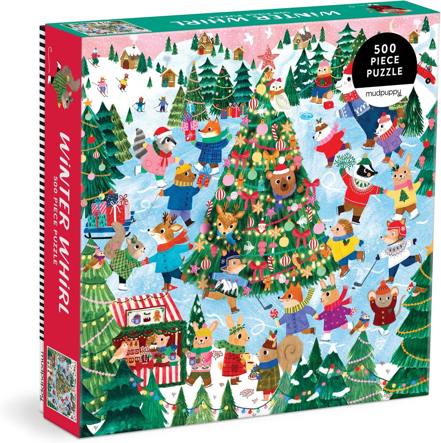 Mudpuppy Winter Whirl (500 pieces)