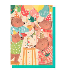 Louise Tiler Designs Happy Birthday (Bears)