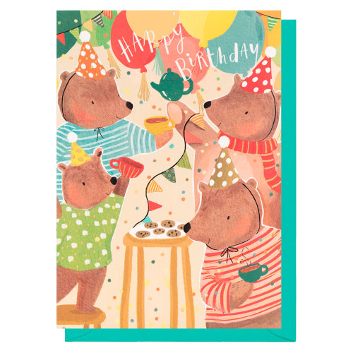 Louise Tiler Designs Happy Birthday (Bears)