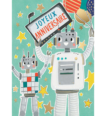 Louise Tiler Designs Joyeux anniversaire (Robot)