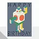 Laura Darrington Design Happy Birthday Robot