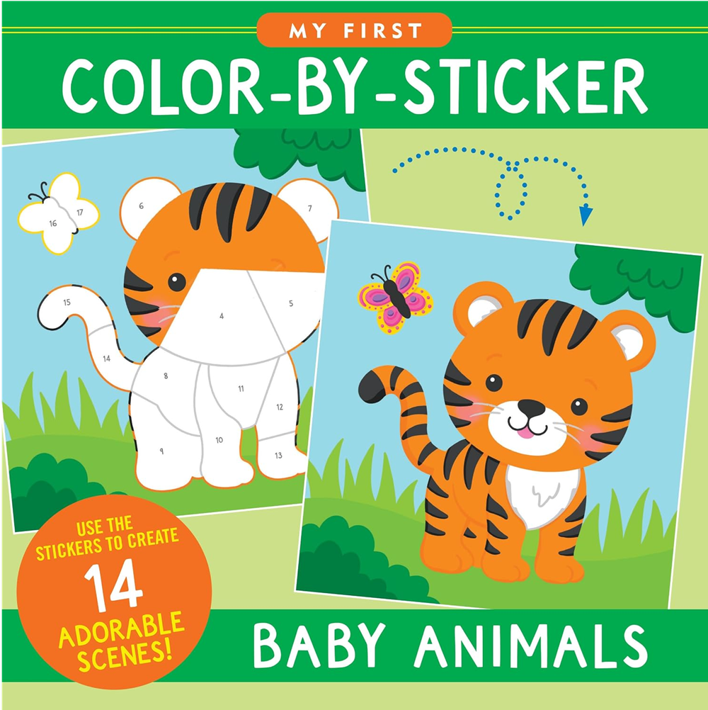 Peter Pauper Press My First Color-by-Sticker (4+)