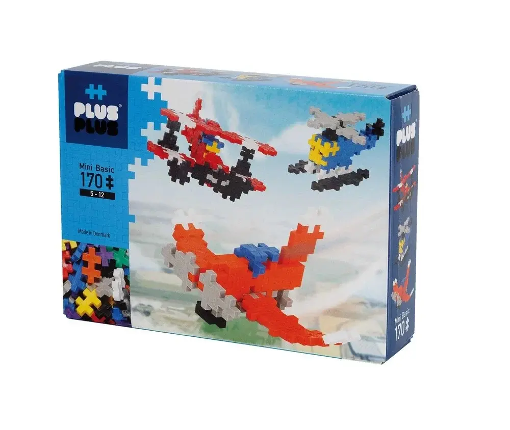 Plus Plus Plus-Plus Go! Basic Air Craft 170 pcs (ages 5-12)