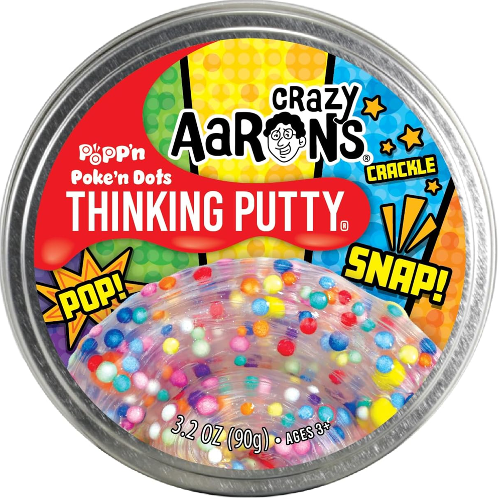 Crazy Aaron’s Crazy Aaron's Poppin' Poke'n Dots Thinking Putty 3.2 oz (3+)