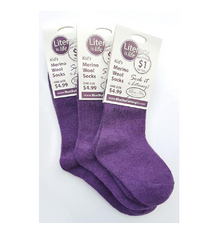 Blue Sky Clothing Co LLC Little Ones' Merino Wool Socks for Literacy
